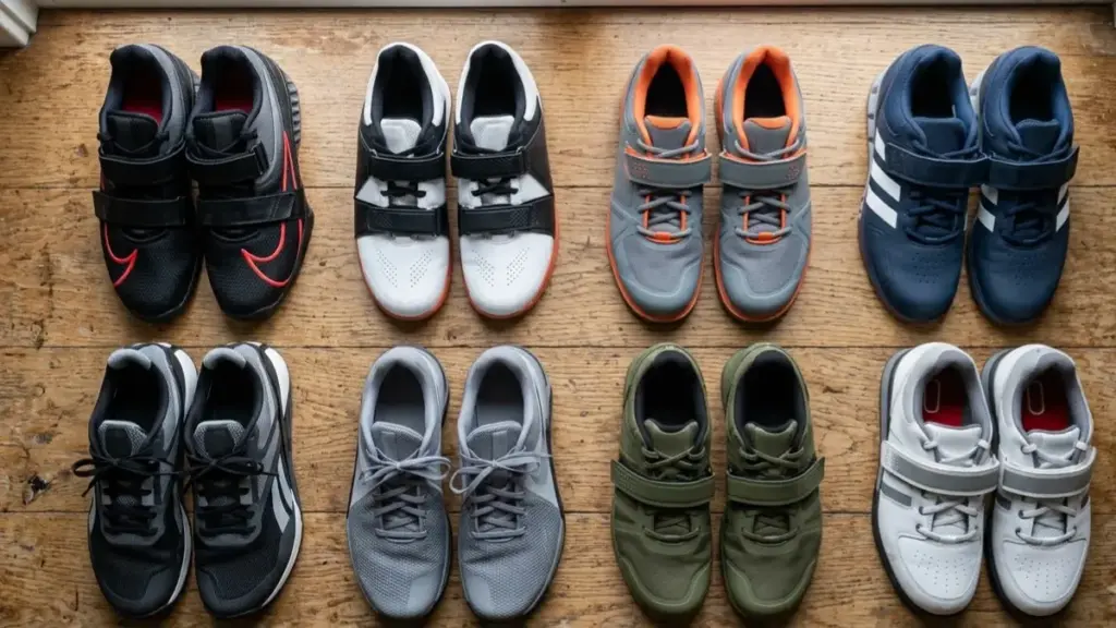 best-gym-shoes-flat-lay-gear-display