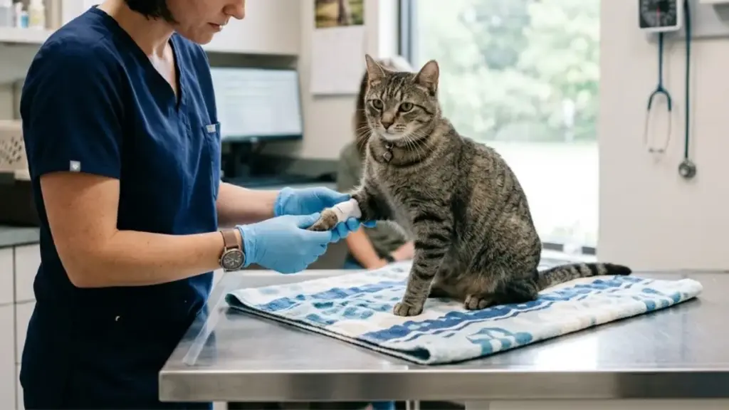 cat-bite-veterinary-examination-health-check