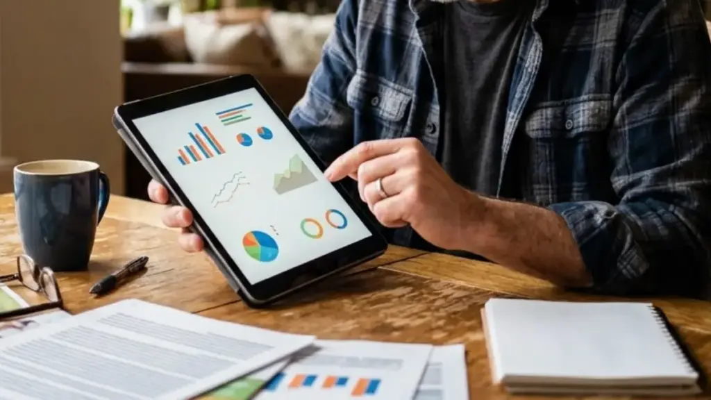 health-insurance-cost-man-analyzing-charts